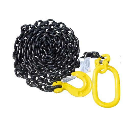 CHAIN TOW 12ft x 10mm BLL 8T  (s)